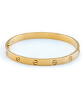 Cartier Love Armband Klassisches Modell 18k Gelbgold Größe 19