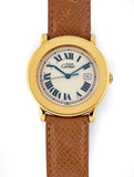 Cartier Ronde Must De Cartier vergoldet 32,5mm Ref W1006822