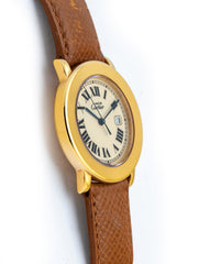 Cartier Ronde Must De Cartier Gold Plated 32.5mm Ref W1006822