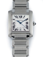 Cartier Tank Francaise 28mm Stainless Steel W51002Q3