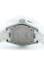 Chanel J12 38mm White Ceramic White Dial Automatic