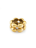 Anillo Chaumet Colección Scallop Oro Amarillo 18k Talla 6.25