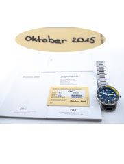 IWC Aquatimer 2000 44mm Stainless Steel Black Dial IW356801