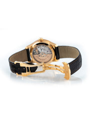 Omega De Ville Hour Vision 41mm 18k Rose Gold Case Factory Leather Deployment Band 433.53.41.21.13.001