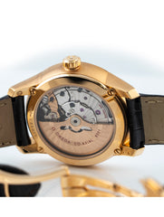 Omega De Ville Hour Vision 41mm 18k Rose Gold Case Factory Leather Deployment Band 433.53.41.21.13.001