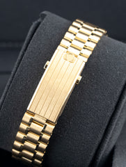 Omega Speedmaster 42mm 18k Moonshine Yellow Gold Green Dial Chronograph 310.60.42.50.10.001