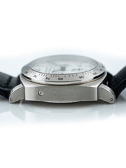 Panerai Luminor Chrono Daylight 44mm Stainless Steel White Dial Black Leather Strap PAM00251