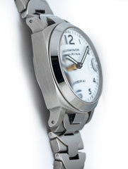 Panerai Luminor Marina 40mm Stainless Steel White Dial Bracelet PAM00051