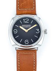 Panerai Radiomir 47mm Stainless Steel Brown Leather Strap PAM 232