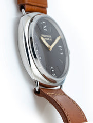 Panerai Radiomir 47mm Stainless Steel Brown Leather Strap PAM 232