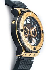 Paul Picot Plongeur C-Type Titanium 18k Rose Gold and black PVD 48mm Num 48/200 Ref: 4030.TNRG Limited Edition