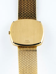 Piaget 18k Yellow Gold Woven Dial and Bracelet Ref 9433