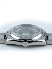 Rolex Datejust 36mm Stainless Steel Silver Tuxedo Dial Ref 116200