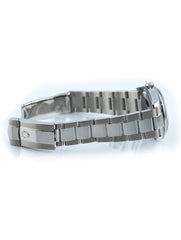 Rolex Datejust 36mm Stainless Steel Silver Tuxedo Dial Ref 116200