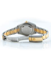 Rolex Datejust II 41mm 18k Yellow Gold & Stainless Steel Oyster Diamond Dial 116333