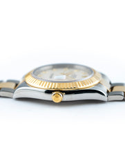 Rolex Datejust II 41mm 18k Yellow Gold & Stainless Steel Oyster Diamond Dial 116333