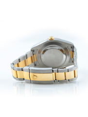 Rolex Datejust II 41mm 18k Yellow Gold & Stainless Steel Oyster Diamond Dial 116333