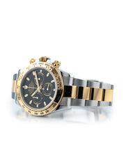 Rolex Daytona 40mm 18k Yellow Gold & Stainless Steel Black Dial Oyster 116503
