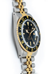 Rolex GMT Master 40mm Steel & 18K Yellow Gold Nipple Dial Jubilee Bracelet Ref 16753
