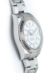 Rolex Sky-Dweller 42mm Stainless Steel White Dial Oyster 326934 - Full Set