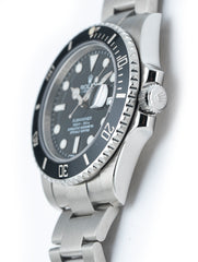 Rolex Submariner Date 40mm Stainless Steel Ceramic Bezel Ref 116610LN