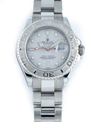 Rolex Yachtmaster I 40mm Stainless Steel Oyster Silver Dial Ref 16622