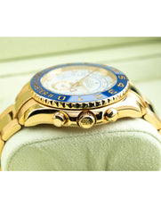 Rolex Yachtmaster II 44mm 18k Yellow Gold Blue Ceramic Bezel Ref 116688 M series