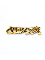 Tiffany & Co Paloma Picasso XXXOOO Brooch 18k Yellow Gold