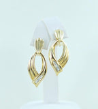 14Kt Yellow Gold & Diamond Door Knocker Earrings .40Atw 014182205