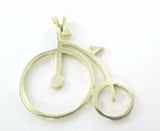 Anhänger aus 14-karätigem Gelbgold, Fahrradpunze, 2,1 Gramm (16302840)