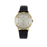 Tissot Visodate Gold & Leather Vintage Watch
