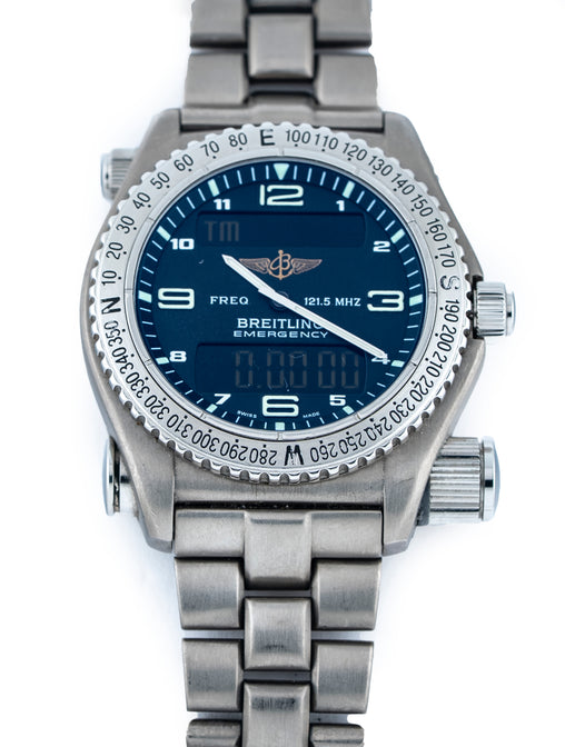 Breitling Emergency 43mm Titanium Grey Dial E56121