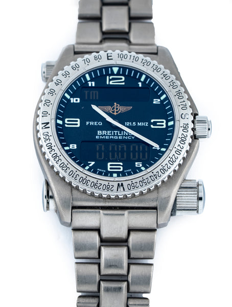 Breitling Emergency 43mm Titanium Grey Dial E56121