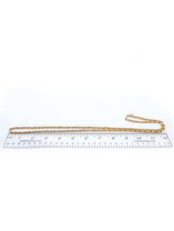 Bulgari 32" Chain 18k Yellow Gold 34.5 dwt MNJ005692
