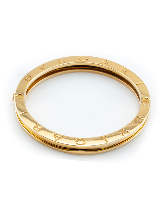Bulgari B.Zero1 18k Yellow Gold Bangle