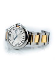 Cartier Ballon Bleu 36mm 18k Yellow Gold & Stainless Steel W2BB0012
