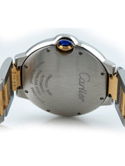 Cartier Ballon Bleu 36mm 18k Yellow Gold & Stainless Steel W2BB0012