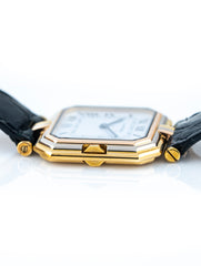 Cartier Ceinture Trinity 26mm 18k Tri-Gold Case Black Croc Strap