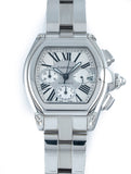 Cartier Roadster Cronógrafo 43mm Acero Inoxidable W62019X6