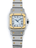 Cartier Santos 24mm Oro Amarillo 18k y Acero Inoxidable Automático 0902