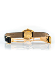 Cartier Baignoire 1920 23mm 18k Yellow Gold Black Gator Cartier Deployment Strap 18k Buckle WB500731