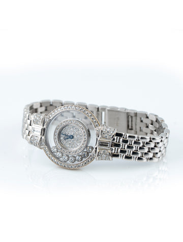 Chopard Happy Diamonds 4097/1 18k White Gold 1.70 ATW Diamonds