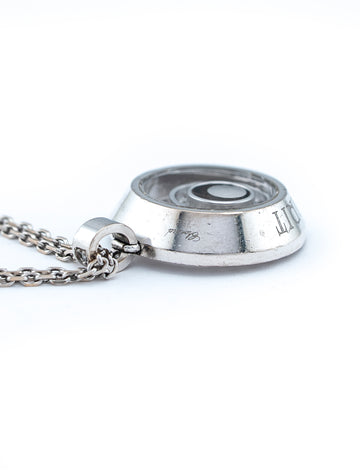 Chopard Happy Spirit Diamond Pendant & 16.5" Chain 18k White Gold
