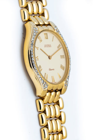 Juvenia Biarritz 32.5mm 18k Yellow Gold  Ref 11545