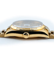 Rolex Day-Date 36mm 18k Yellow Gold President Champagne Dial Ref 18038