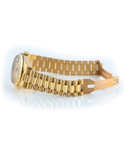 Rolex Day-Date 36mm 18k Yellow Gold President Champagne Dial Ref 18038