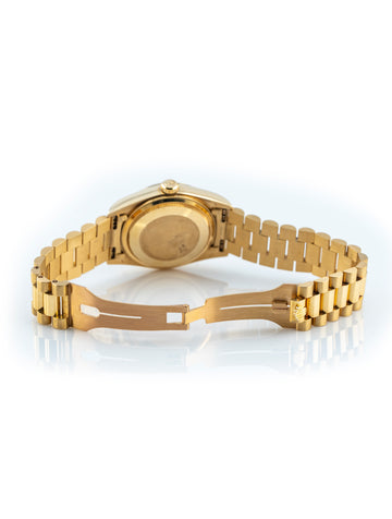 Rolex Day-Date 36mm 18k Yellow Gold President Champagne Dial Ref 18038