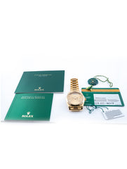Rolex Day-Date 40mm 18k Yellow Gold President Champagne Roman Dial Ref 228238 - Full Set July 2017
