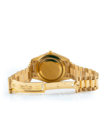 Rolex Day-Date 40mm 18k Yellow Gold President Champagne Roman Dial Ref 228238 - Full Set July 2017