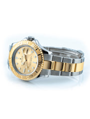 Rolex Yachtmaster I 40mm 18k Yellow Gold & Stainless Steel Oyster Champagne Dial 16623